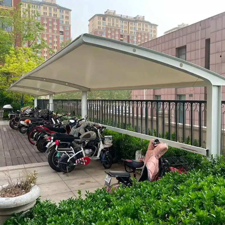 运城膜结构电动车棚